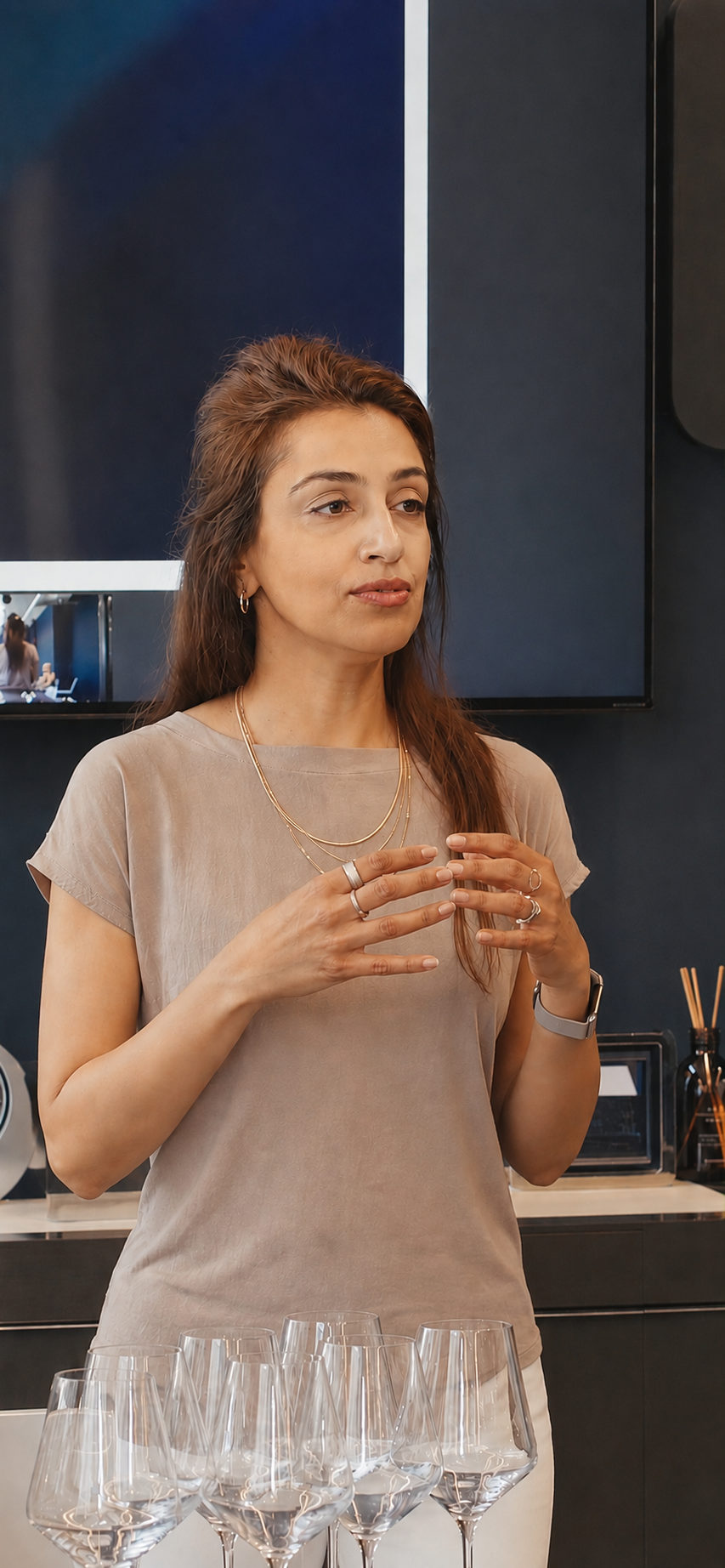 Ketna delivering a masterclass